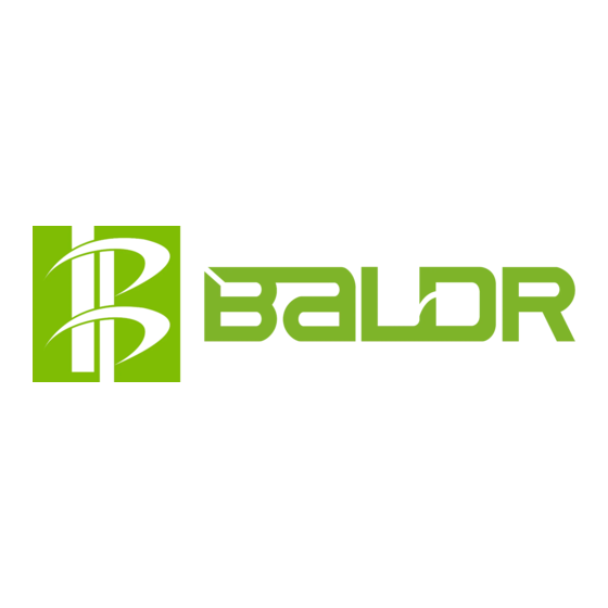 BALDR B0360WST2H2PR-V2 Mode D'emploi
