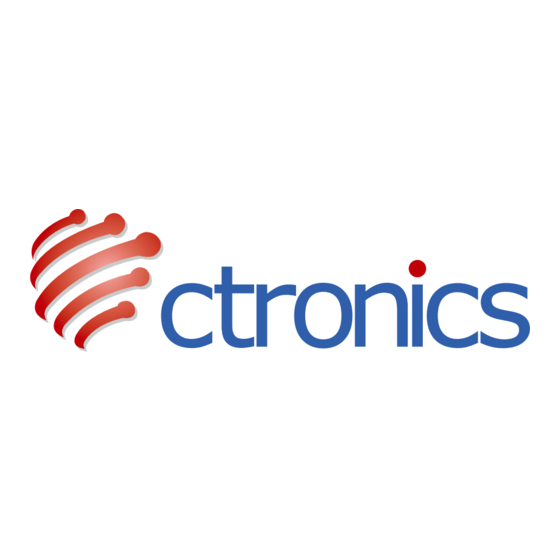 ctronics CTIPC Série Manuel D'utilisation