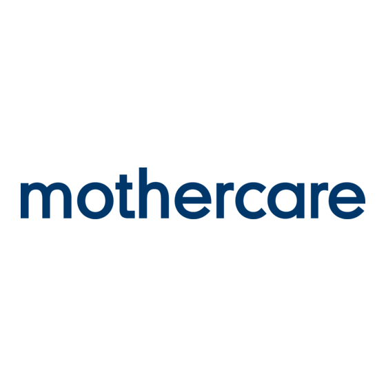 mothercare advance XP Guide D'utilisation