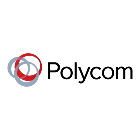 Polycom RMX 1500 Mode D'emploi