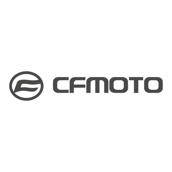 CF MOTO 5BY-807400-1000 Instructions De Montage