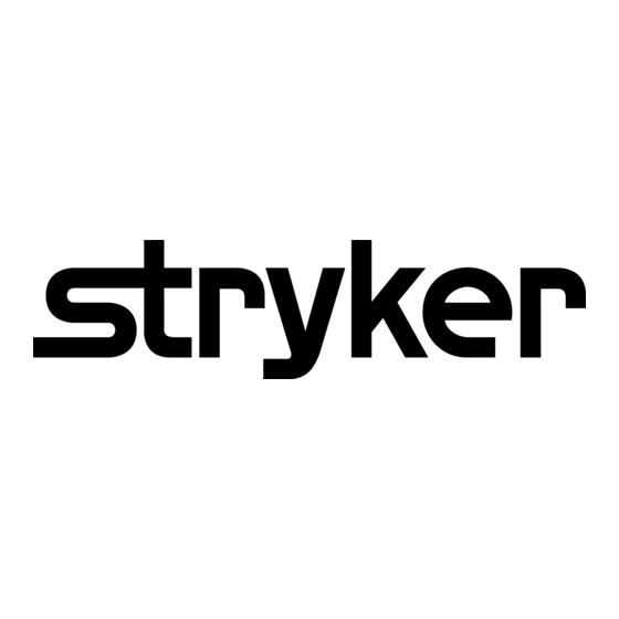 Stryker Bertec FL19 Manuel D'entretien