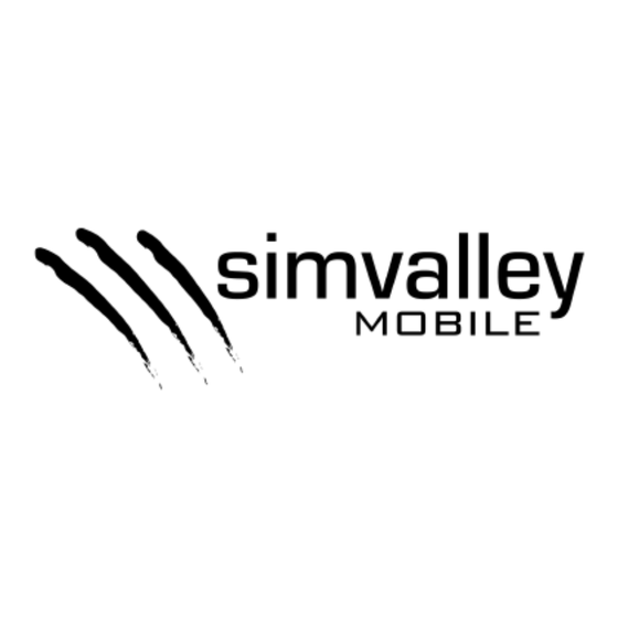 Simvalley Mobile SX-340 Mode D'emploi