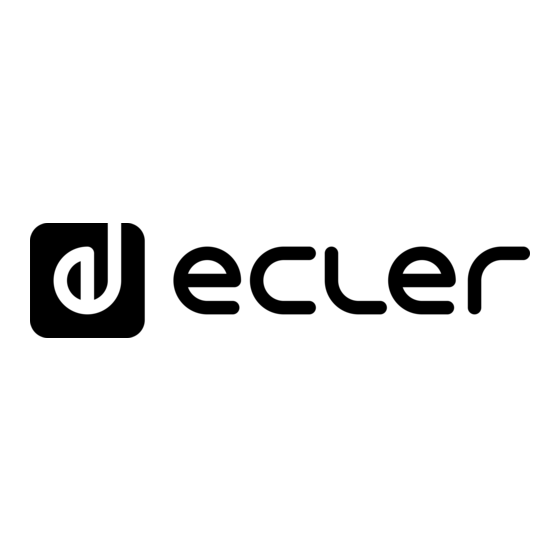 Ecler MSP50T Notice D'emploi