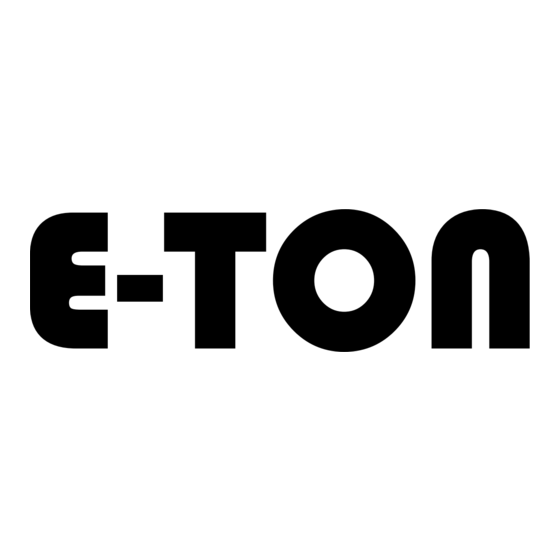 E-TON e-MO Manuel De L'utilisateur