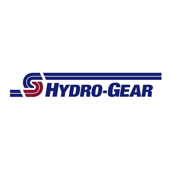 Hydro-Gear HGM-12P Mode D'emploi