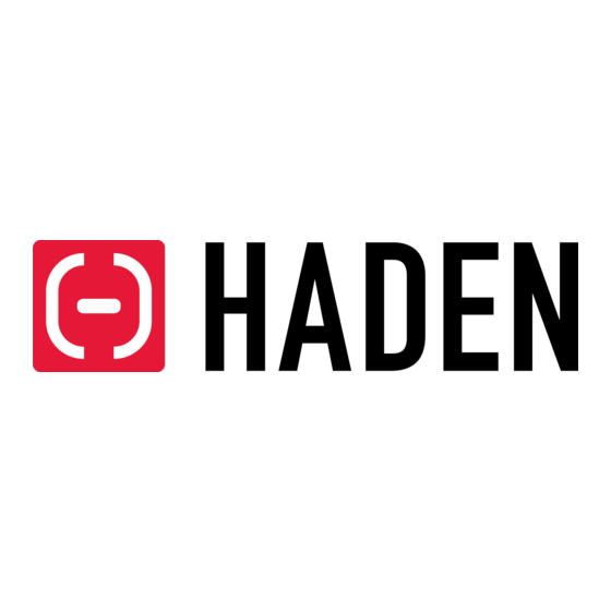Haden HT401010-US Mode D'emploi