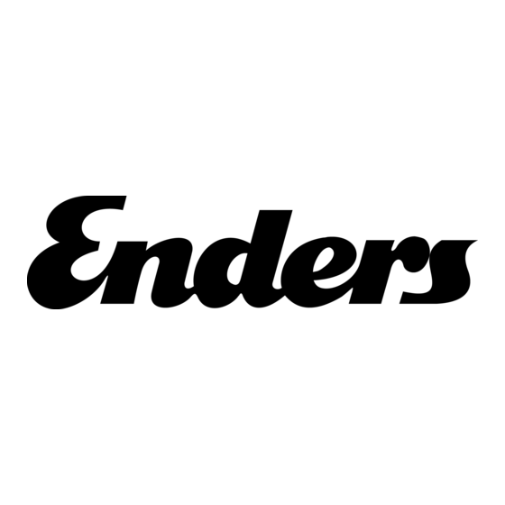 Enders CHICAGO NEXT 3R TURBO Mode D'emploi