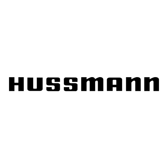 Hussmann EcoShine Manuel D'installation