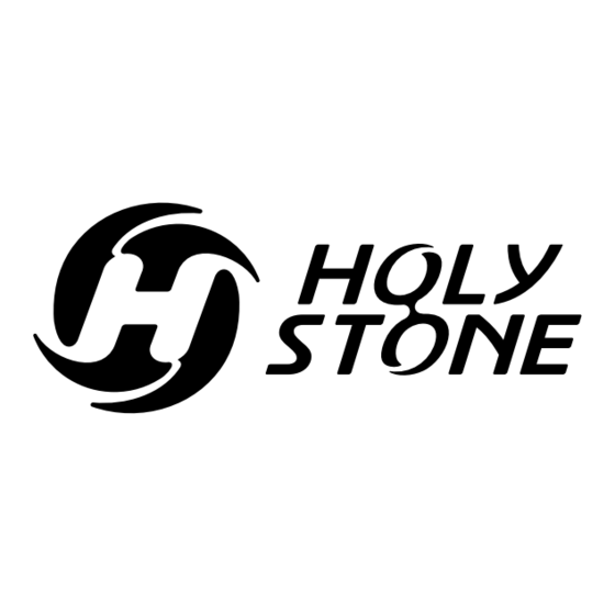 Holy Stone HS100 Instructions D'utilisation