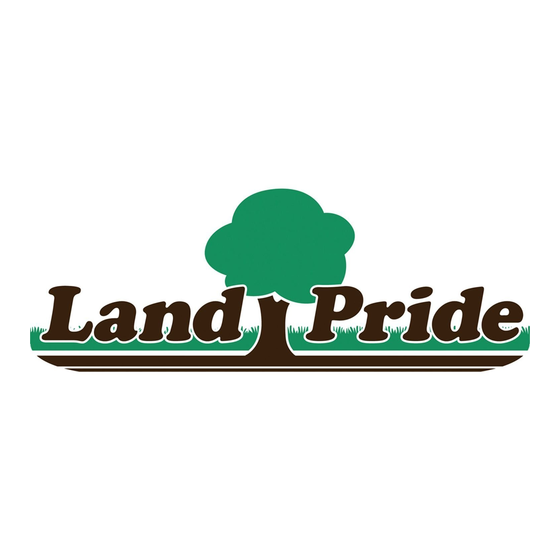 Land Pride SSG25 Instructions De Montage