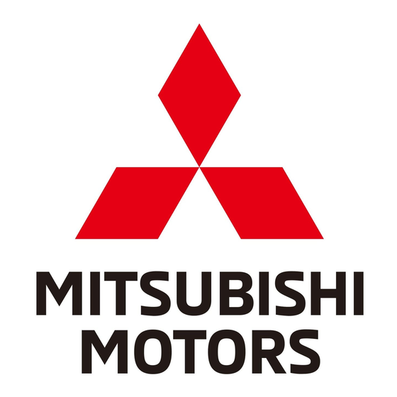 Mitsubishi MOTORS MIRAGE 2014 Manuel Du Propriétaire