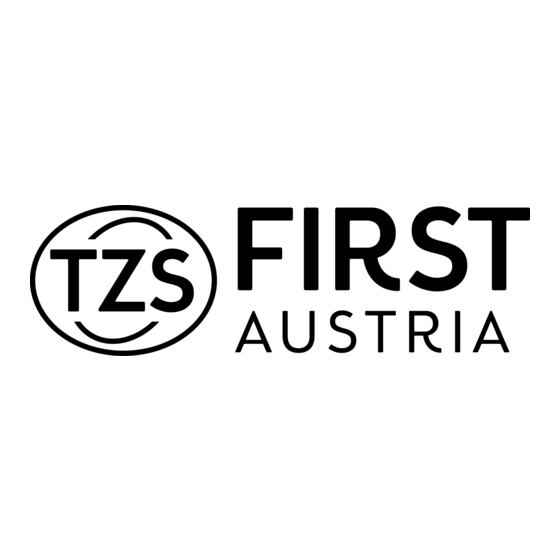 TZS First AUSTRIA FA-1903-2-BA Manuel Utilisateur