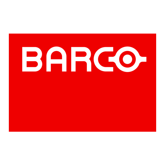 Barco MXRT-1450 Guide De L'utilisateur