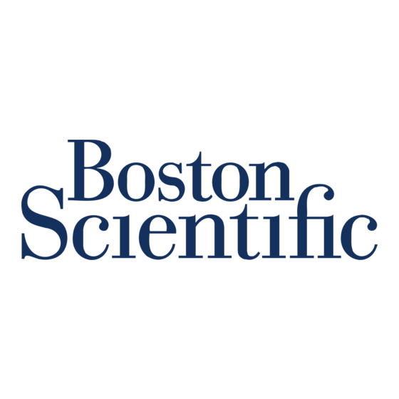 Boston Scientific Precision Montage Guide De Démarrage Rapide