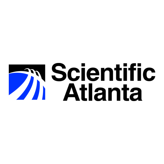 Scientific Atlanta HD BOX MEMORY Guide Rapide