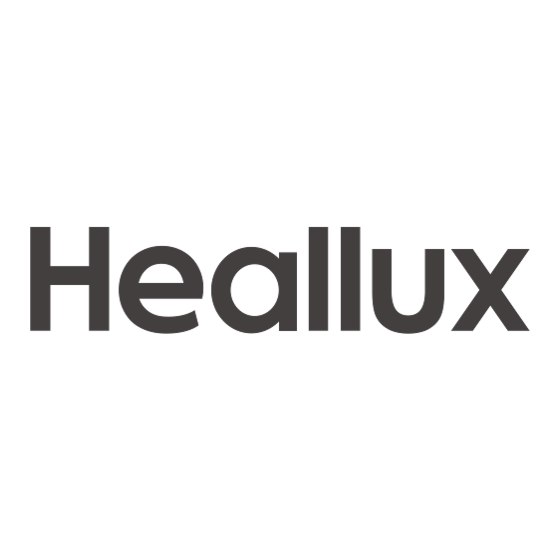 HEALLUX PALMA EHC11B-10RFW Mode D'emploi