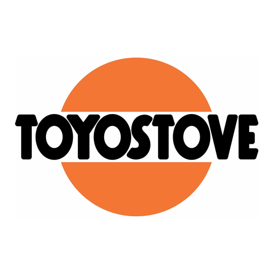 Toyostove TOYOTOMI OPT-91UL Manuel D'installation Et De Fonctionnement
