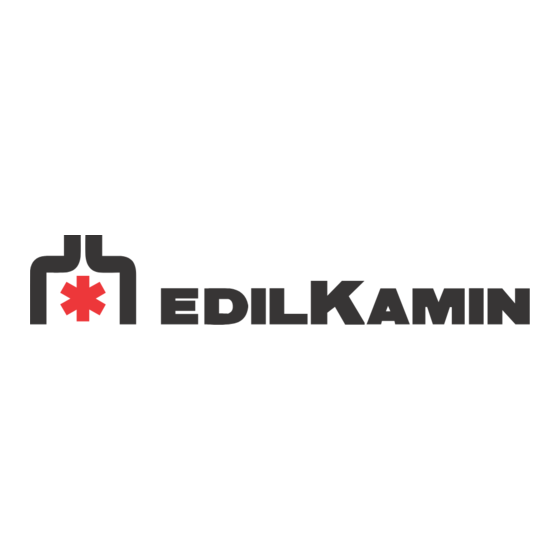 EdilKamin TINY Installation, Usage Et Maintenance