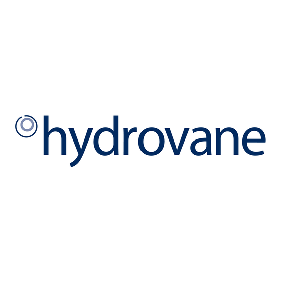 Hydrovane HR04E07-2036D005 Manuel D'utilisation