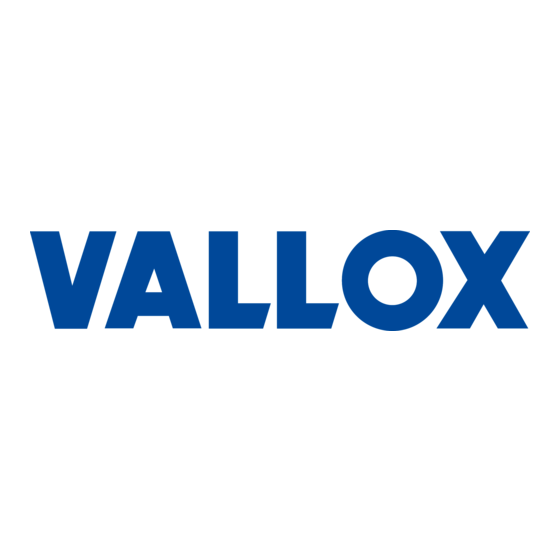 Vallox EIB-bus Mode D'emploi Et D'installation