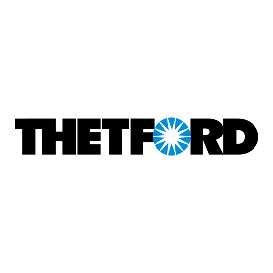 Thetford 353 Série Mode D'emploi