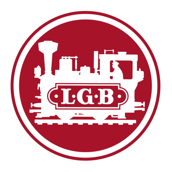 LGB BR 110 Mode D'emploi