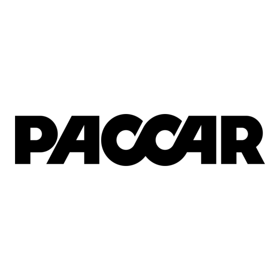 Paccar DAF PACCHARGE AC20 Manuel D'installation