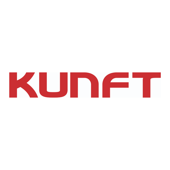 Kunft KFH2700 Mode D'emploi