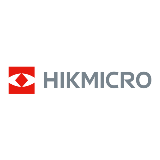Hikmicro HABROK Serie Manuel D'utilisation