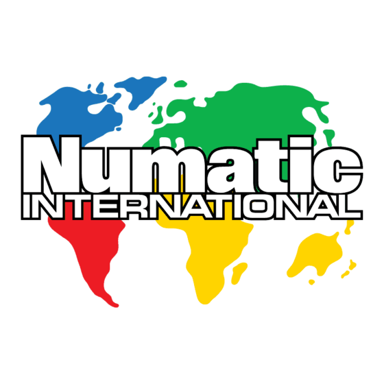 Numatic NUC244NX Manuel D'instructions