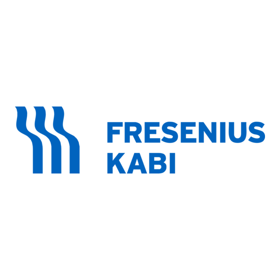 Fresenius Kabi Ambix nova Mode D'emploi