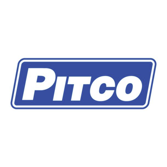 Pitco TB-SRTG Manuel D'installation & D'utilisation