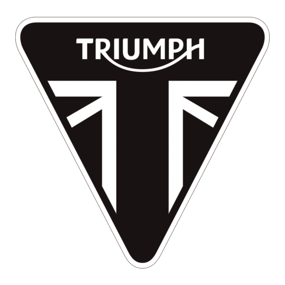 Triumph Thunderbird A9738134 Instructions De Montage