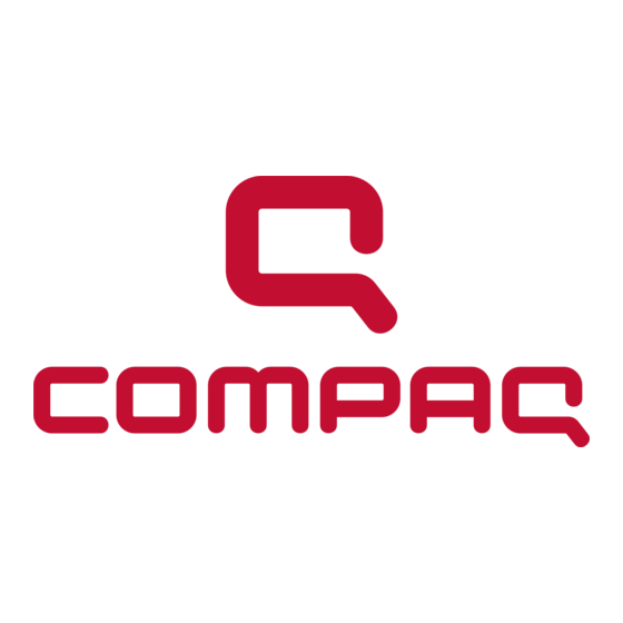 Compaq Presario 8000 Serie Installation Et Entretien