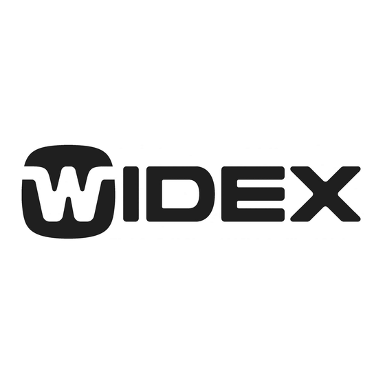Widex UNIQUE Série Notice D'utilisation