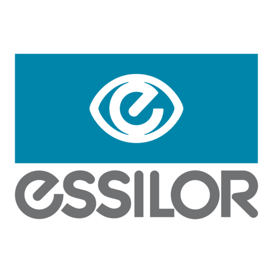 Essilor Mr Blue 2.0 Manuel Utilisateur