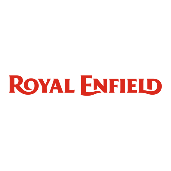 Royal Enfield Continental GT 650 2023 Mode D'emploi