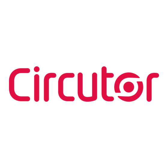 Circutor CEM-C12c Manuel D'instructions