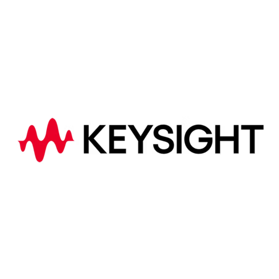 Keysight InfiniiVision 4000 X Série Guide D'utilisation