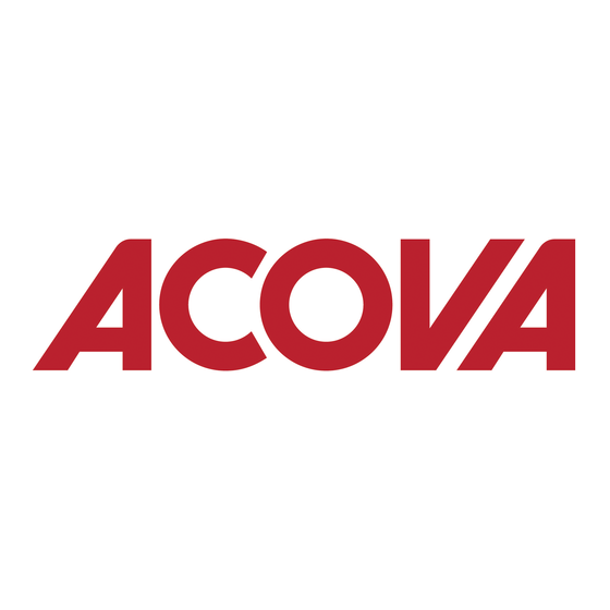 Acova THXP100-200LF Notice D'utilisation