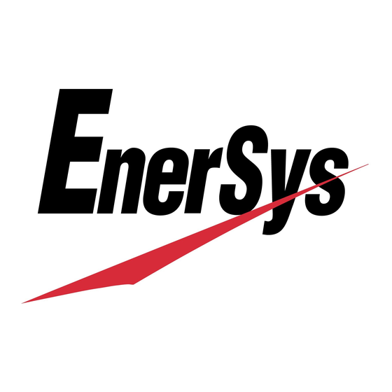 EnerSys PowerSafe OPzV Manuel D'installation, D'exploitation Et De Maintenance