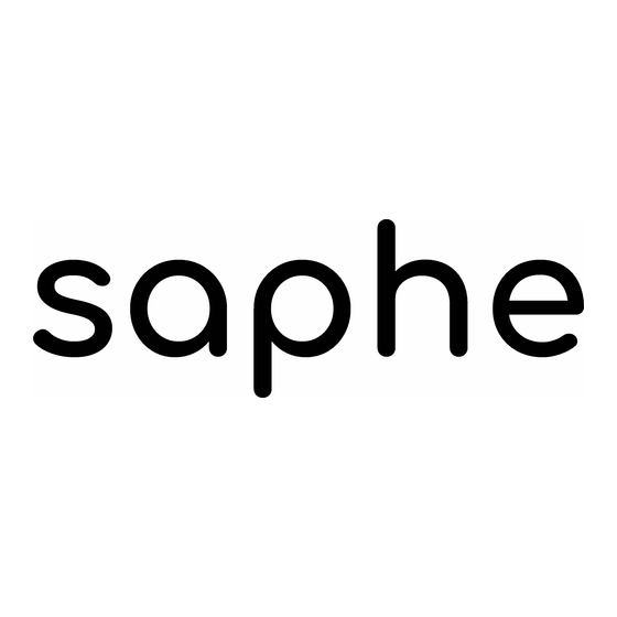 saphe PRO Drive Guide Rapide