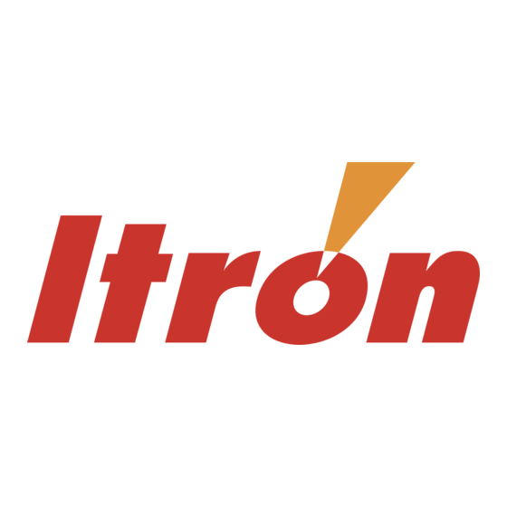 ITRON VS 8600 Manuel D'installation, D'utilisation Et De Maintenance