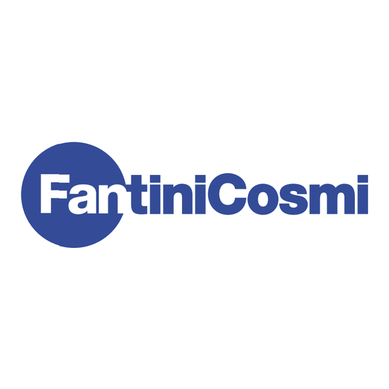 Fantini Cosmi CH150TS Mode D'emploi