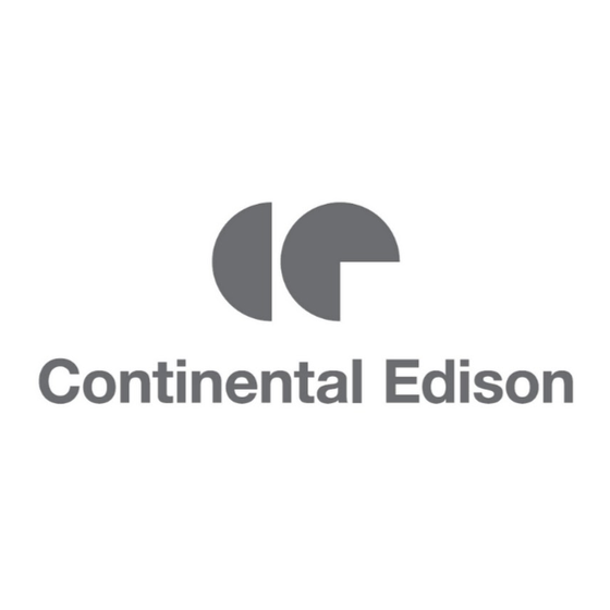 CONTINENTAL EDISON MC-IF7015B1-A Notice D'utilisation