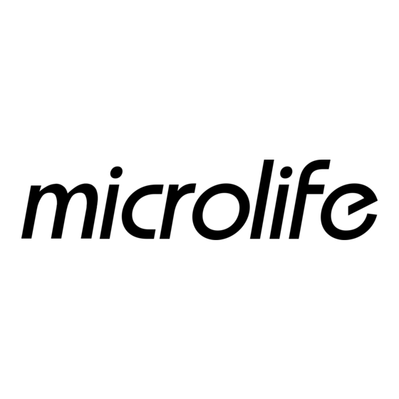 Microlife NC 150 BT Manuel D'utilisation