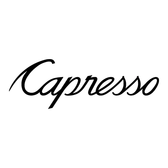 Capresso 290.05 Mode D'emploi