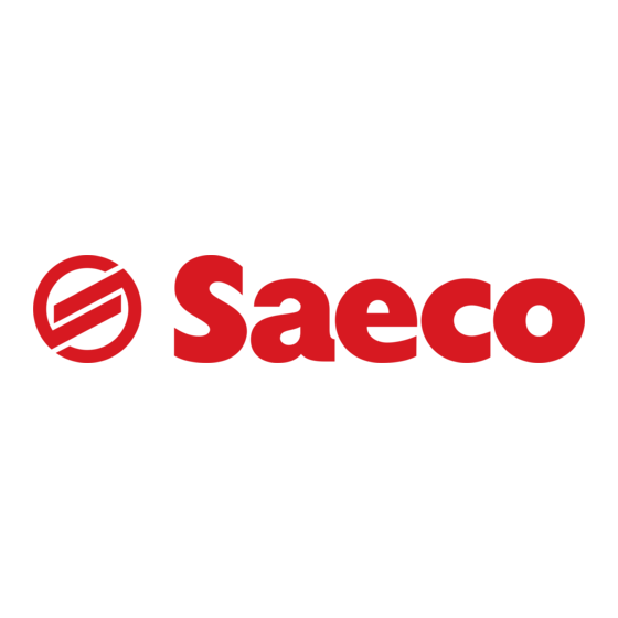 Saeco Primea Touch Plus Mode D'emploi