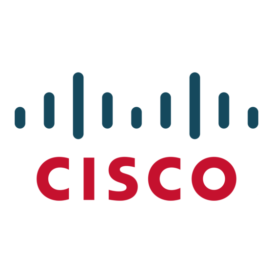 Cisco 7800 Serie Guide D'administration